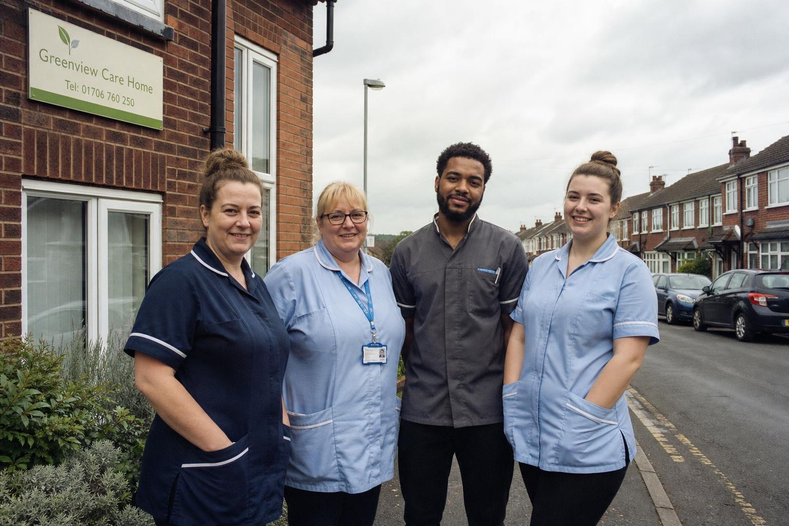 Our care team at work
