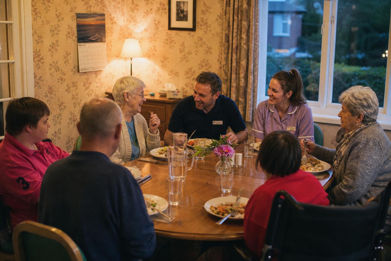 A small residential care home